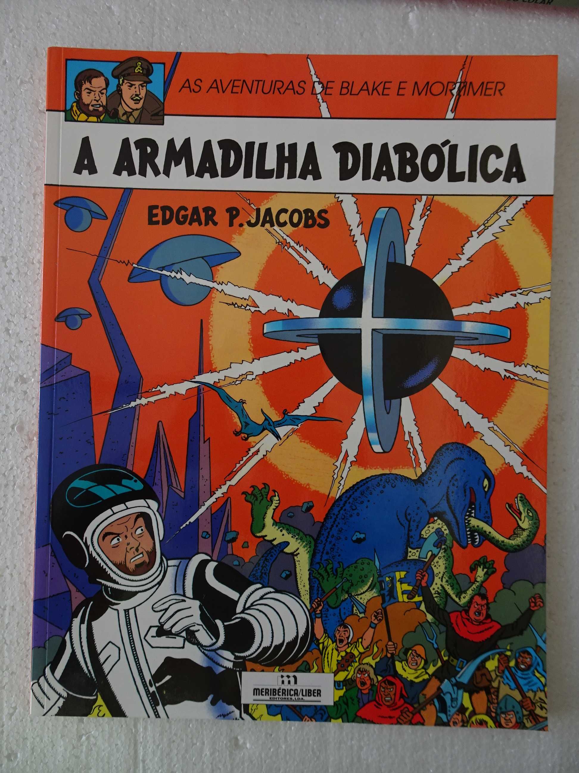 Livro Meribérica - As aventuras Blake e Mortimer A Armadilha Diabólica