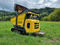 Wacker Neuson DT08 D Wozidło Samozaładowcze 800kg silnik YANMAR Kiprowanie i załadunek HYDRAULICZNY z Norwegii jak Nowe  Maszyna jak Nowa serwisowana w DEKRA mocna odpala z Kluczyka na dotyk