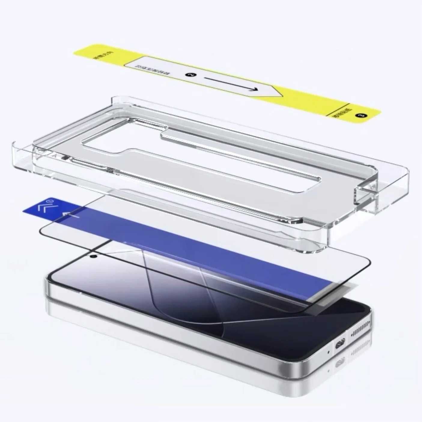 Захисне скло для Google Pixel (з лотком для точного встановлення)