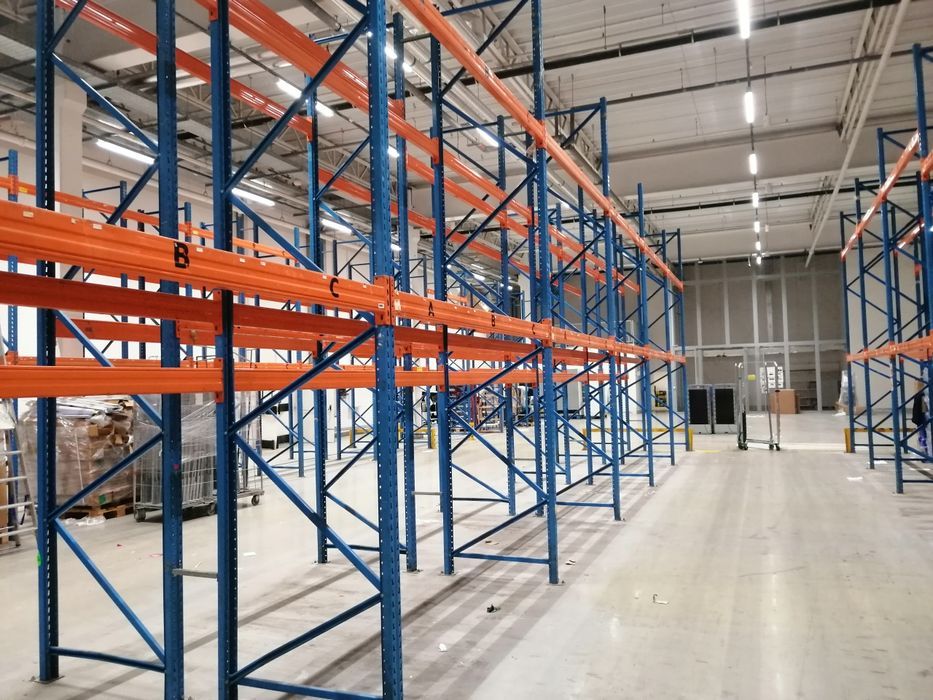 Regały magazynowe paletowe stow wysokiego składowania