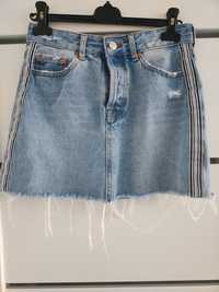 Bershka mini spódniczka jeans