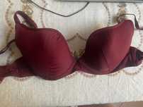 Bordowy stanik 75D