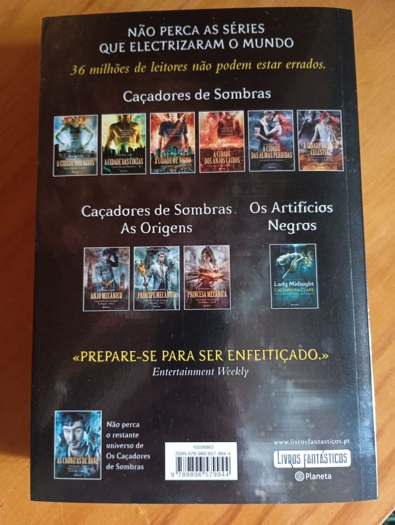 O Senhor das Sombras - Cassandra Clare (c/portes)