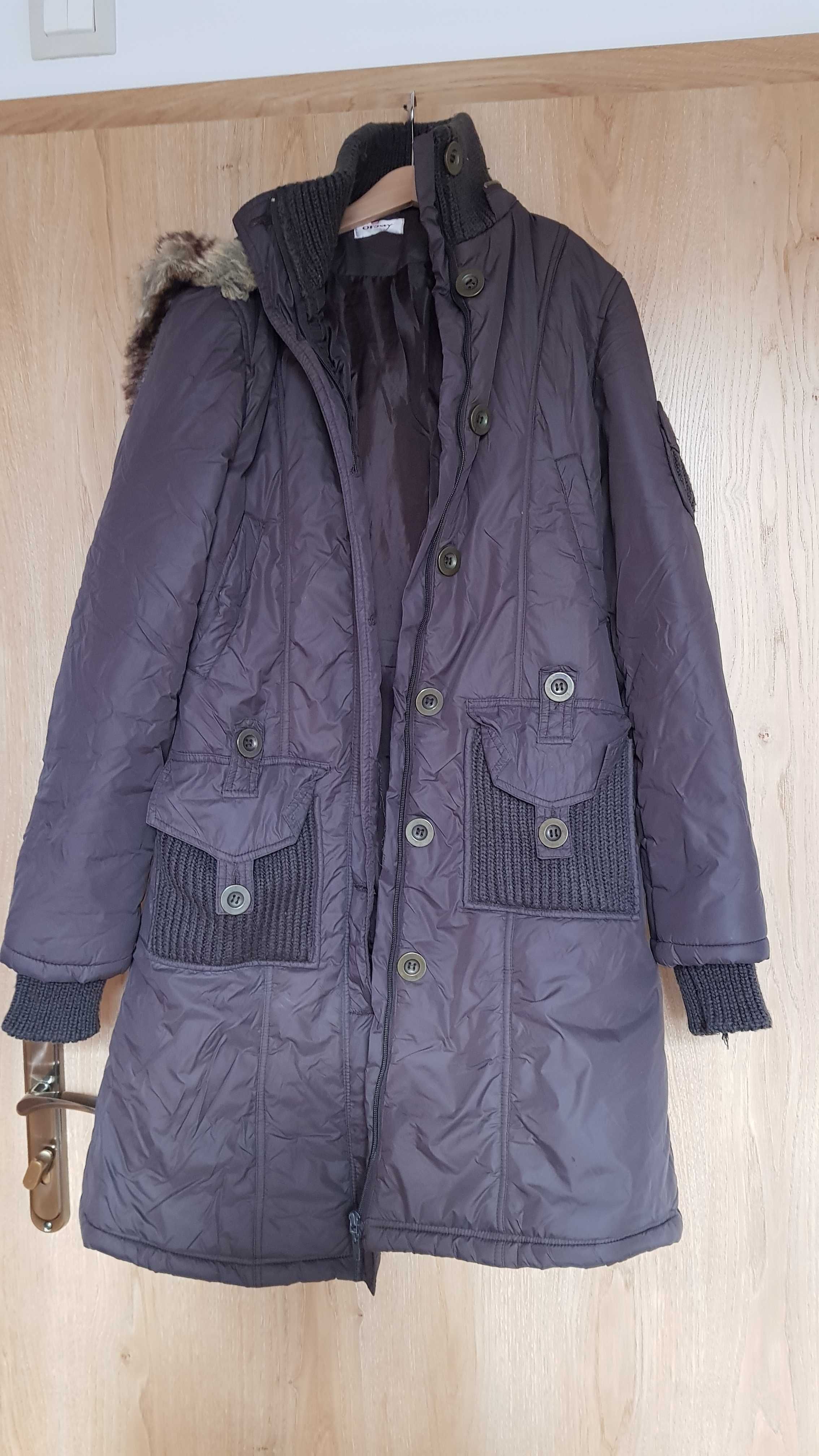 Kurtka parka Orsay S/36/8 długa płaszcz zimowy