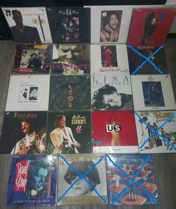 Laserdisc Laser disc Pack 44