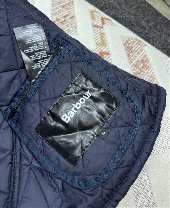 Barbour куртка джакет утеплений як мікропуховик розмір Л