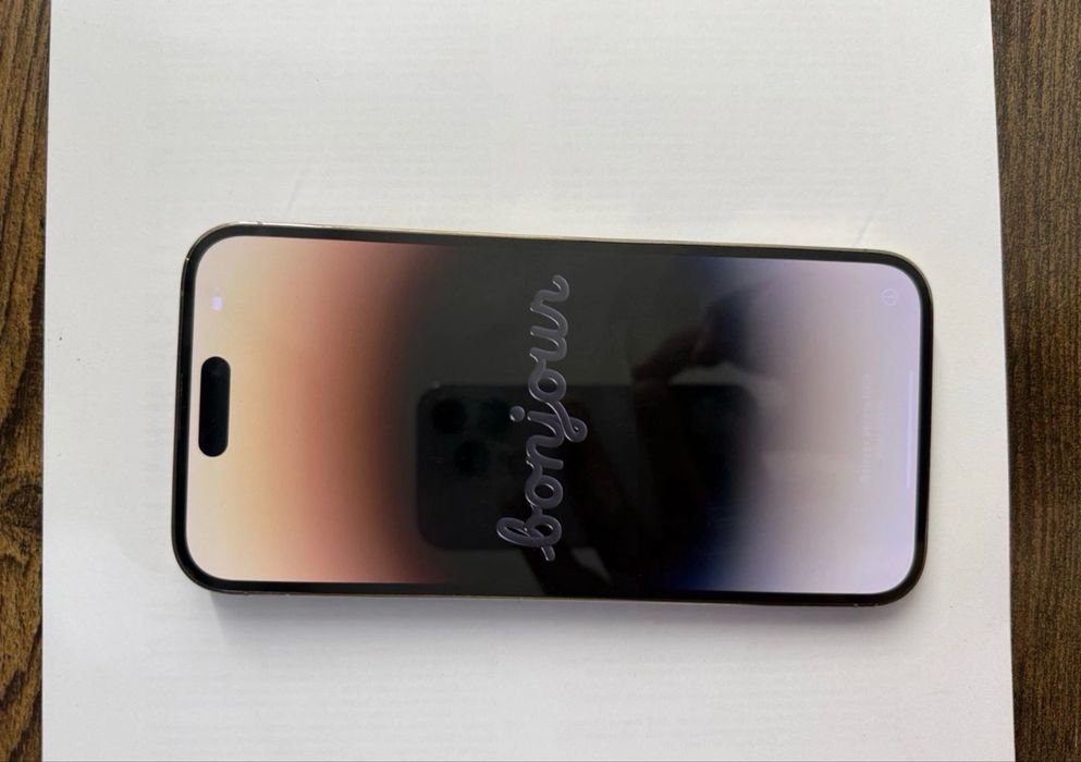 Iphone 14 pro max dourado 128gb retomas