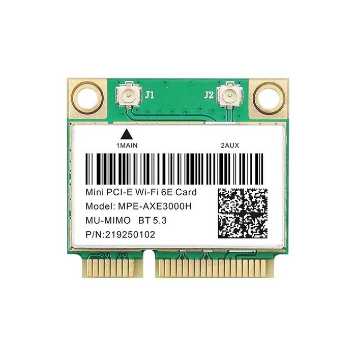 Mini pci-e karta sieciowa Wi-Fi Bluetooth 5.3 WiFi 6E AX210HMW