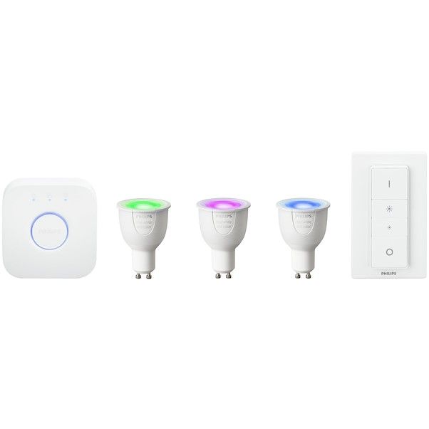 PHILIPS HUE White and Color Ambiance Kit Inicial GU10