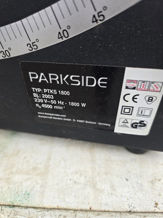 Piła stołowa-krajzega Parksaide 1800 W