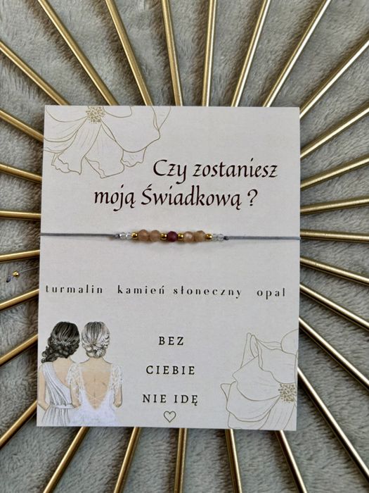 Bransoletka świadkowa