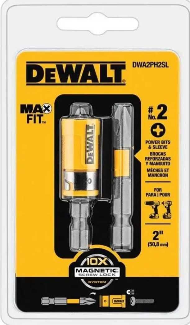 Dewalt DWA2PH2SL XCP3 zestaw tulei bitowych Max Fit plus bit do udaru.