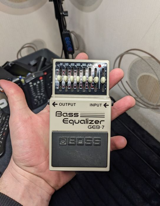 Boss GEB-7 Bass Equalizer / GEB 7 Еквалайзер для Бас-гітари