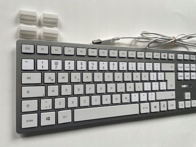 klawiatura cherry kc 6000 slim polskie naklejki opis