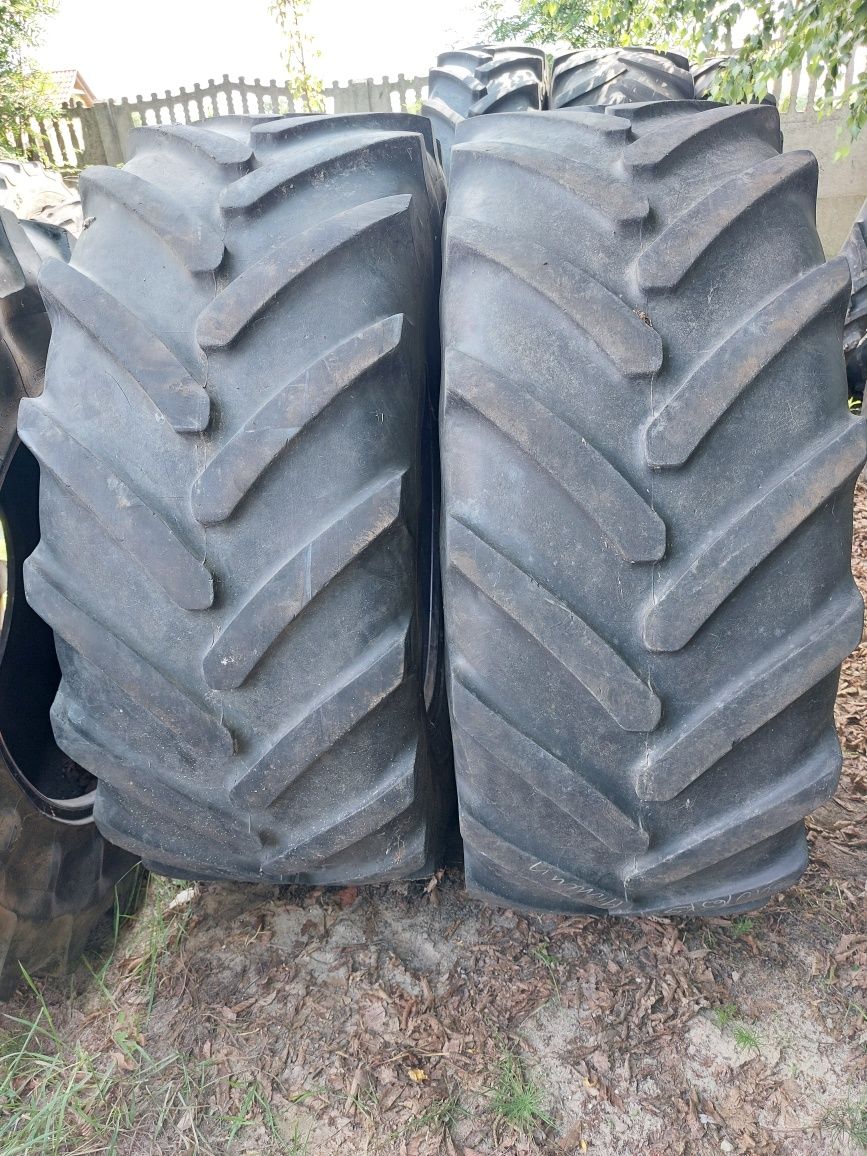540/65R34 Michelin opony używane rolnicze para