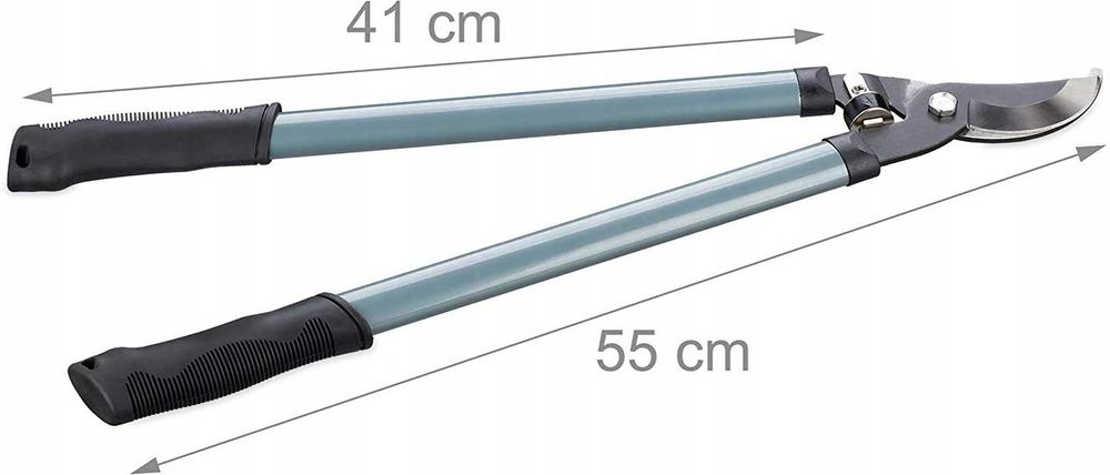 Relaxdays sekator Nożyczki do gałęzi 55cm szare