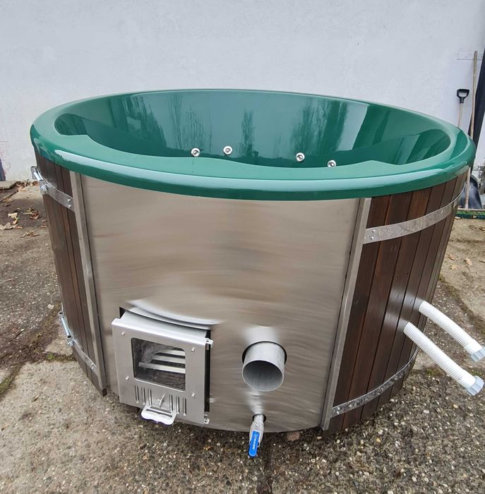 Balia ogrodowa, beczka, piec wewnętrzny, jacuzzi producent