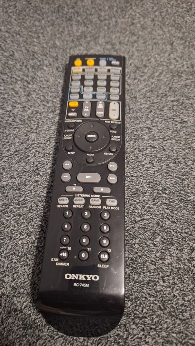 Pilot ONKYO RC-745M do amplituner wysokie modele. 3 - strefy ORYGINAŁ
