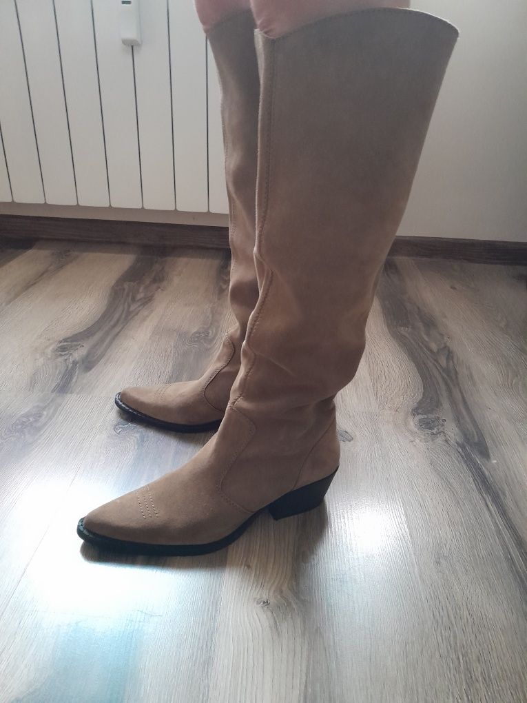 Buty skórzane 39