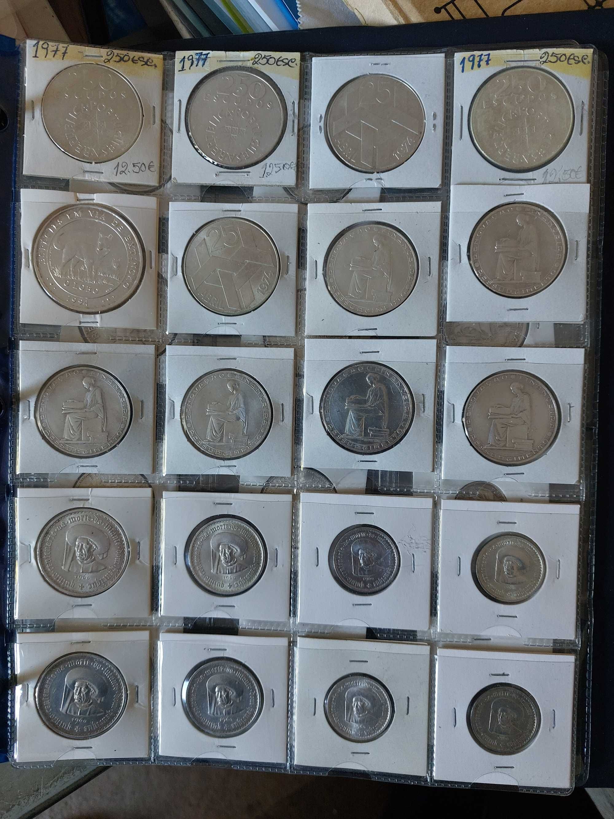 Moedas de prata  Escudos