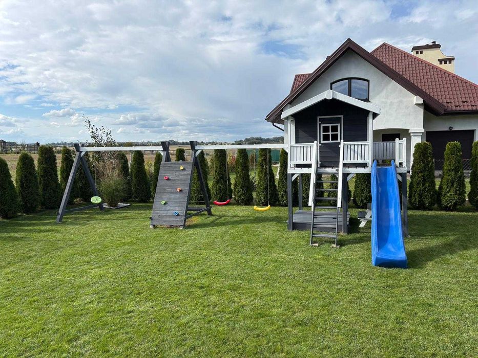 Domek drewniany dla dzieci