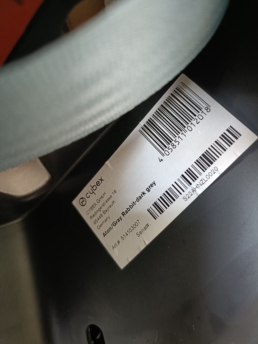 Автокрісла Cybex Aton Universal
