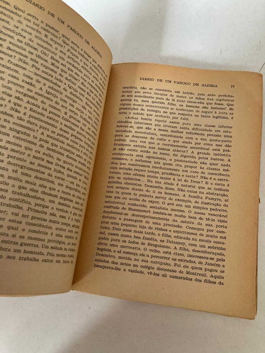 Livro - Diário de um Pároco de Aldeia (ctt editorial grátis)