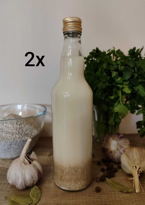 Naturalny zakwas na żurek 2x500 ml