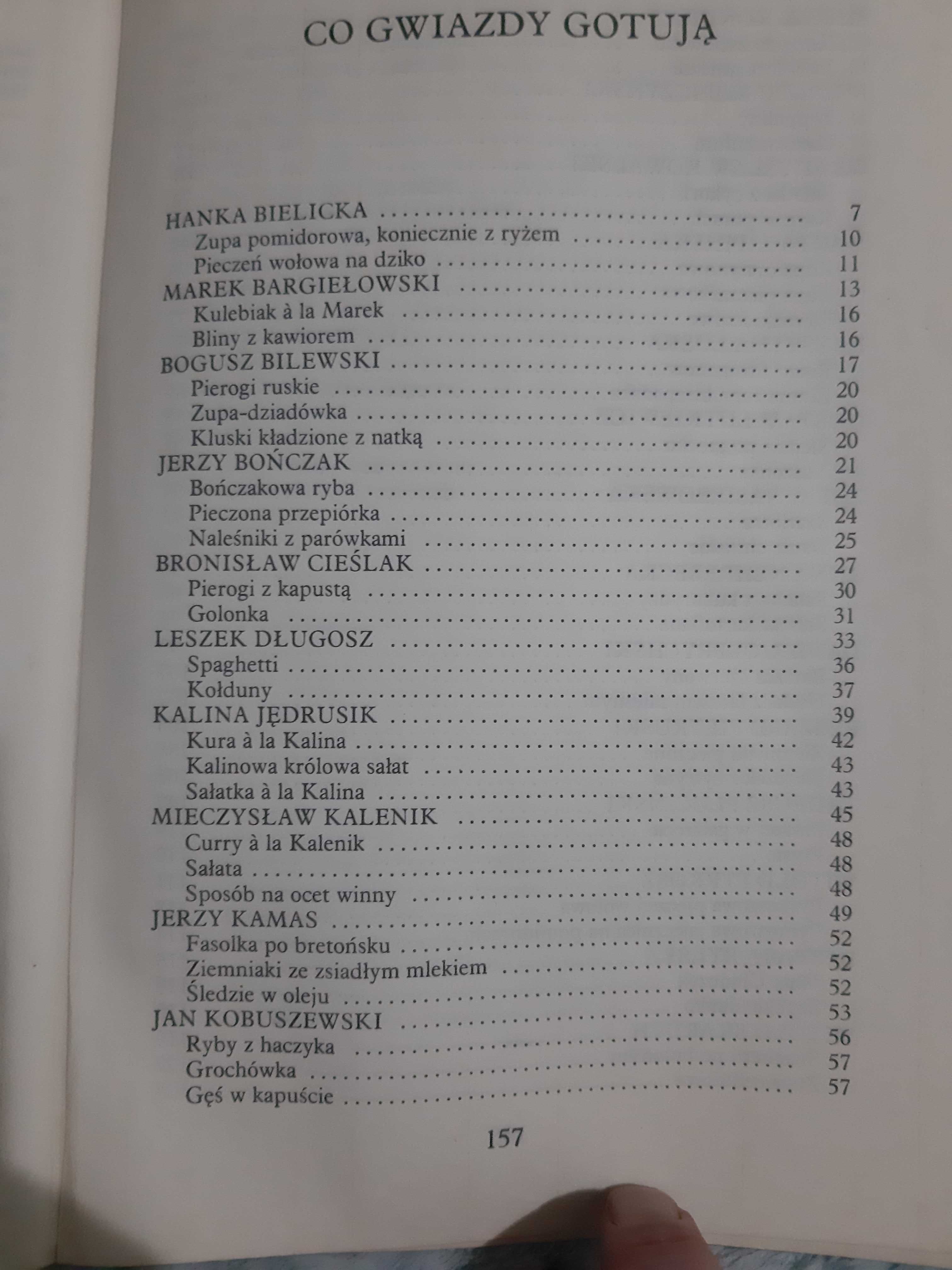 Gwiazdy gotują dla nas - E. Junosza - Stępkowska