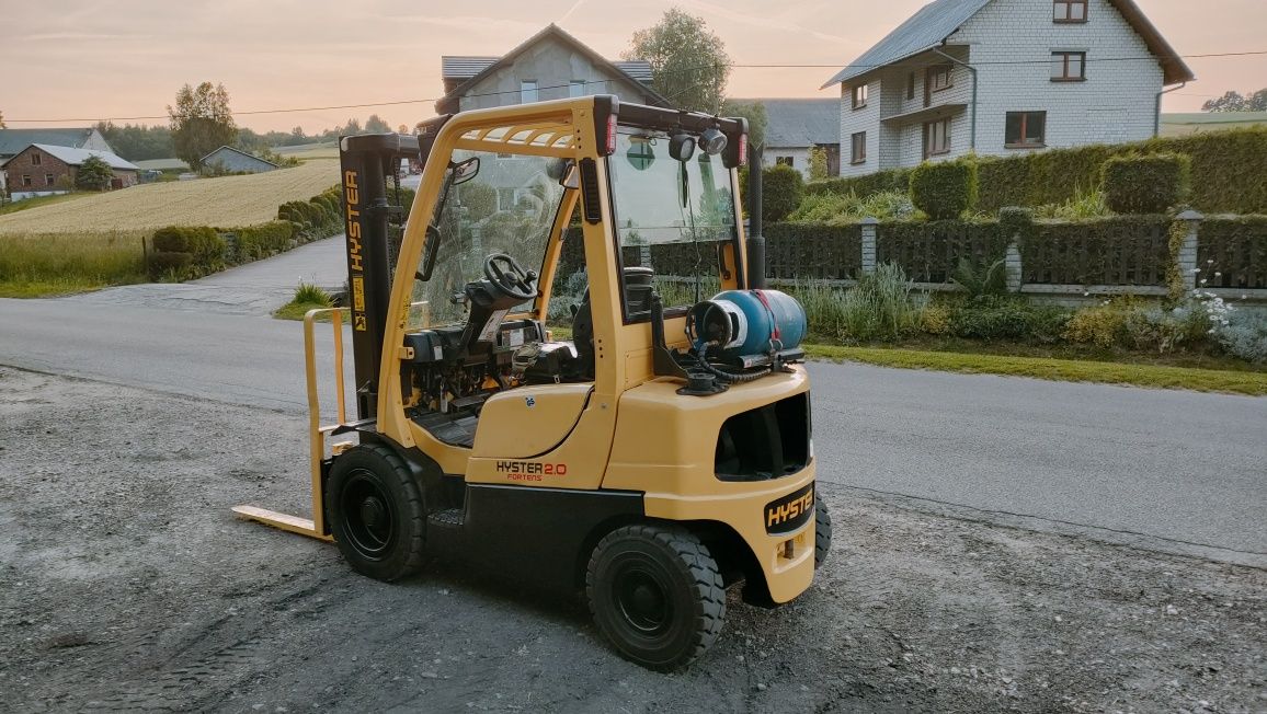 Wózek widłowy hyster 20 2,0 ft  przesow boczny toyota hc Linde Clark