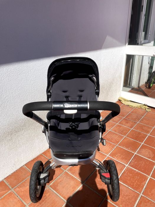 Carrinho de bébé + cadeira auto + base isofix