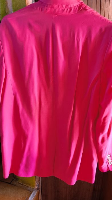Blazer novo rosa choc