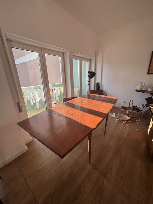 Mesa vintage extensível