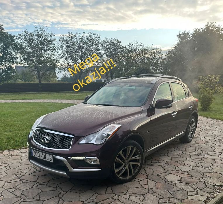 Infiniti QX50 Infiniti QX50**Okazja**3.7 Benzyna + LPG**Bogate wyposażenie