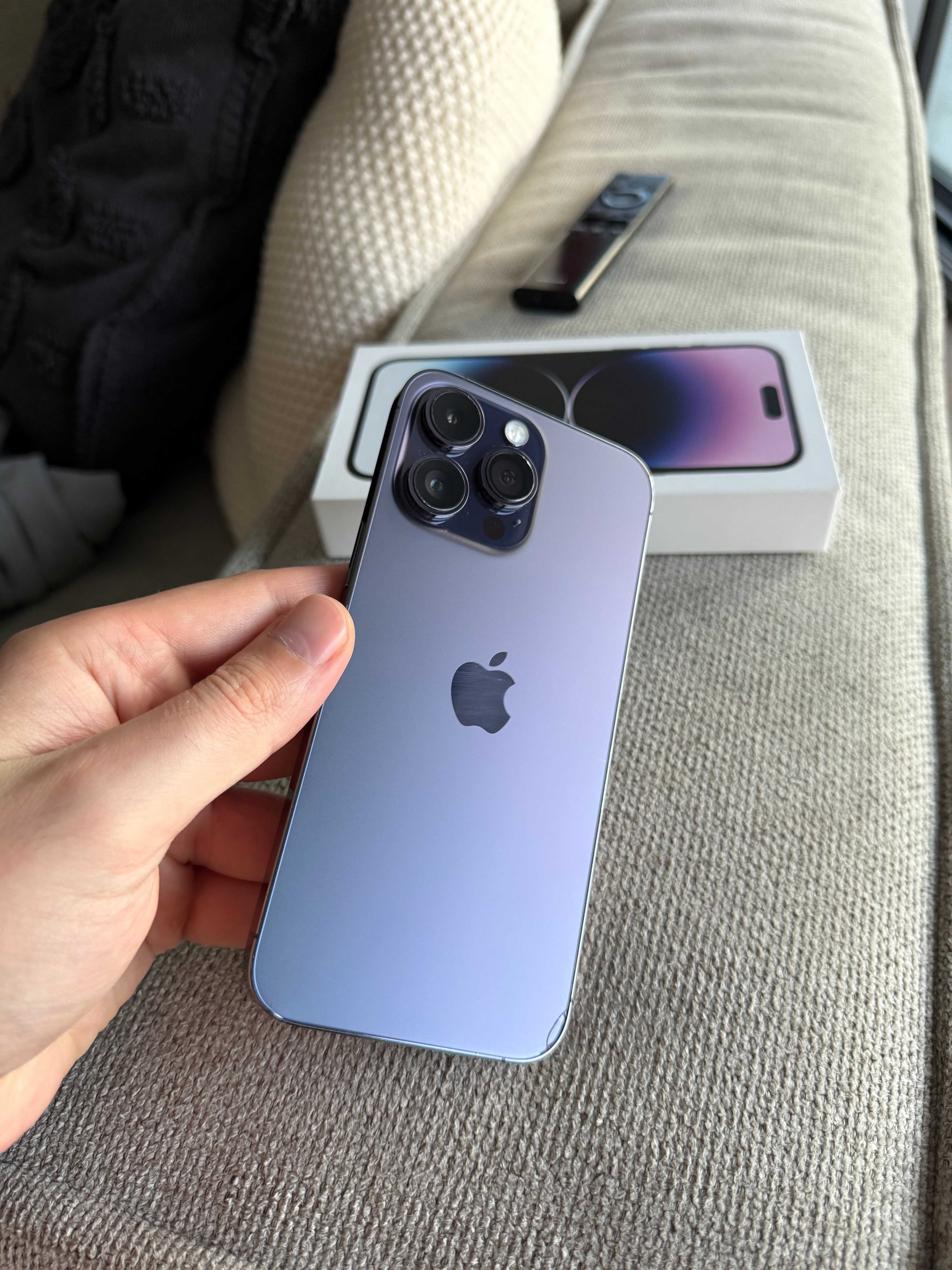 iPhone 14 Pro Max 128 ГБ у відмінному стані, повний комплект