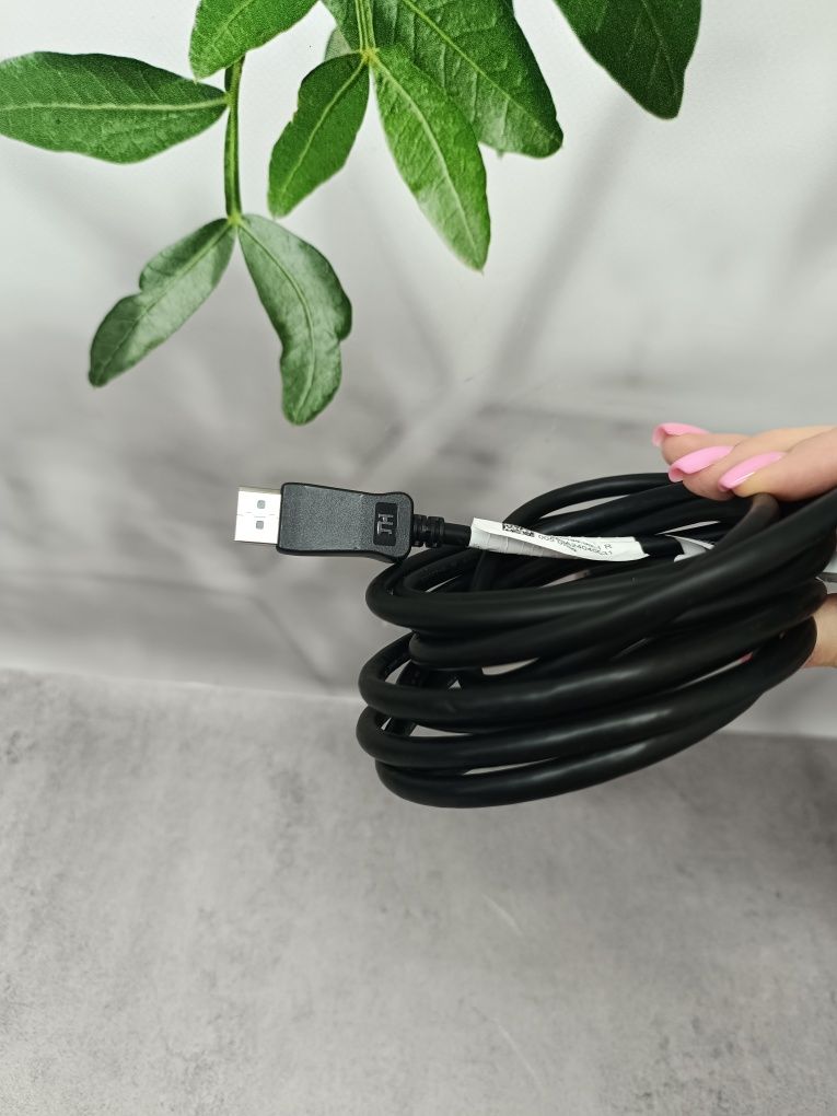 Кабель DisplayPort – DisplayPort/ОПТ Роздріб/100 шт/оригінал/з Європи