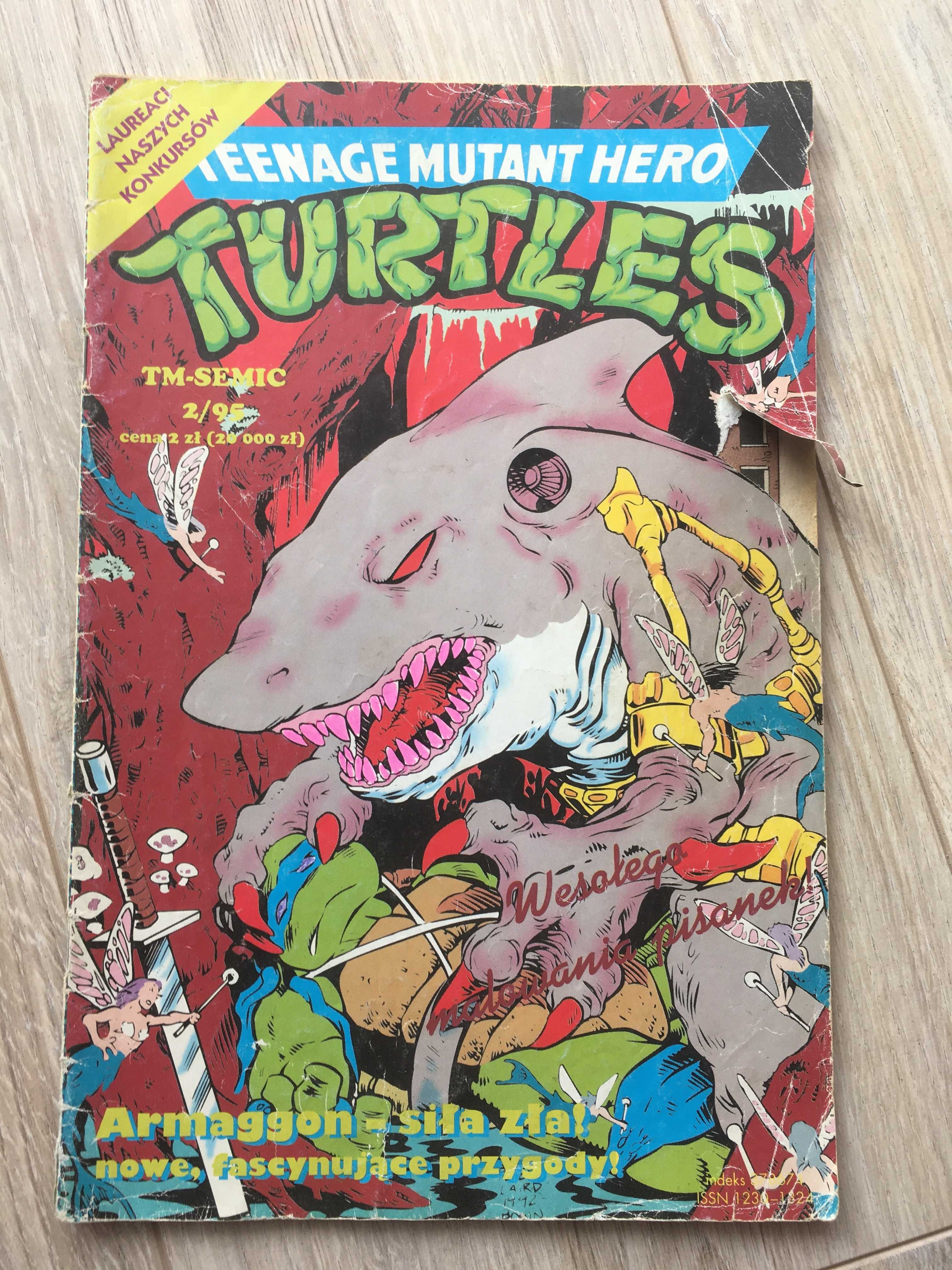 Turtles - wojownicze żółwie ninja - kultowy komiks 2 nr 1995_okazja