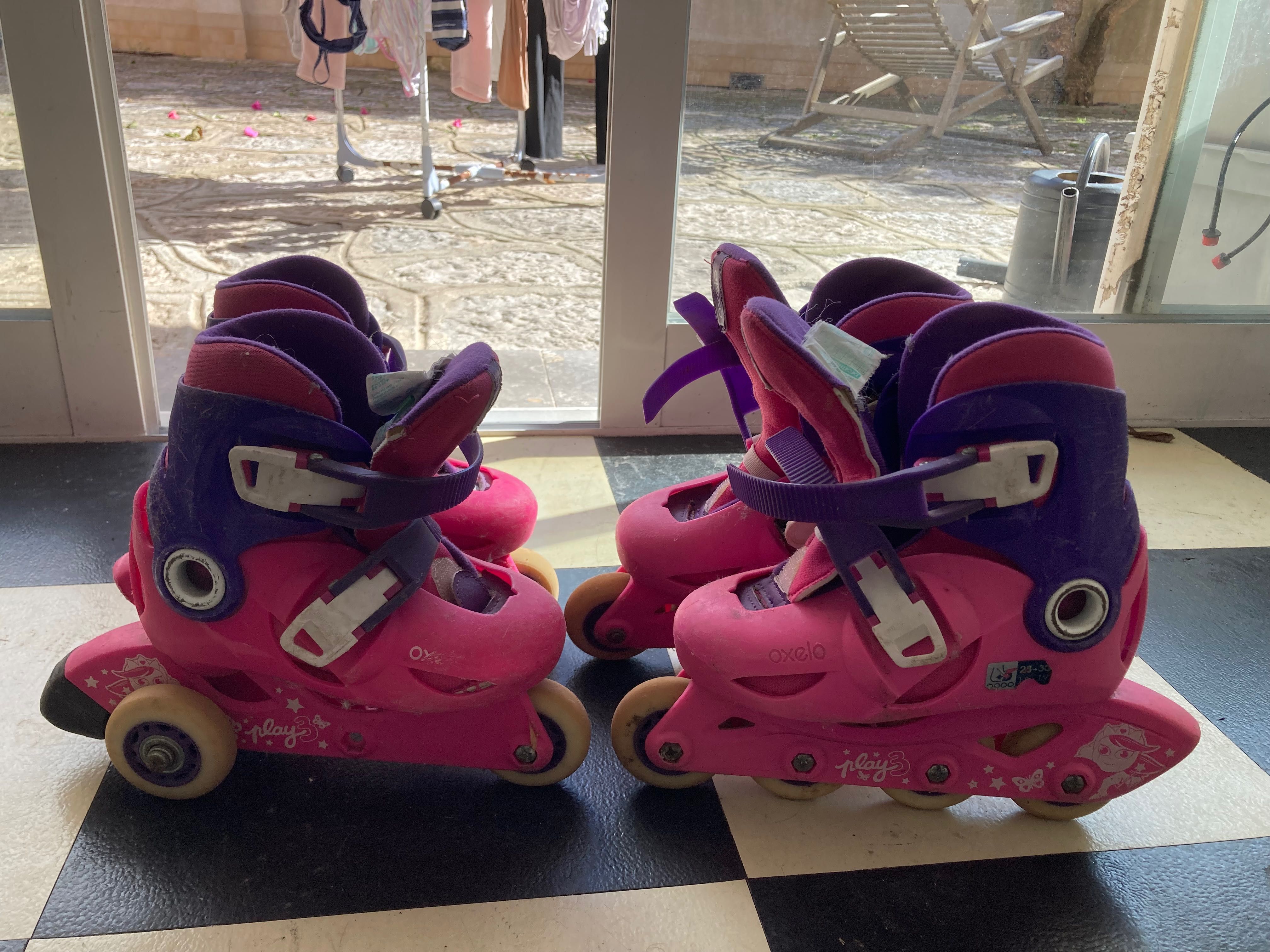 Patins criança oxelo ajustavéis