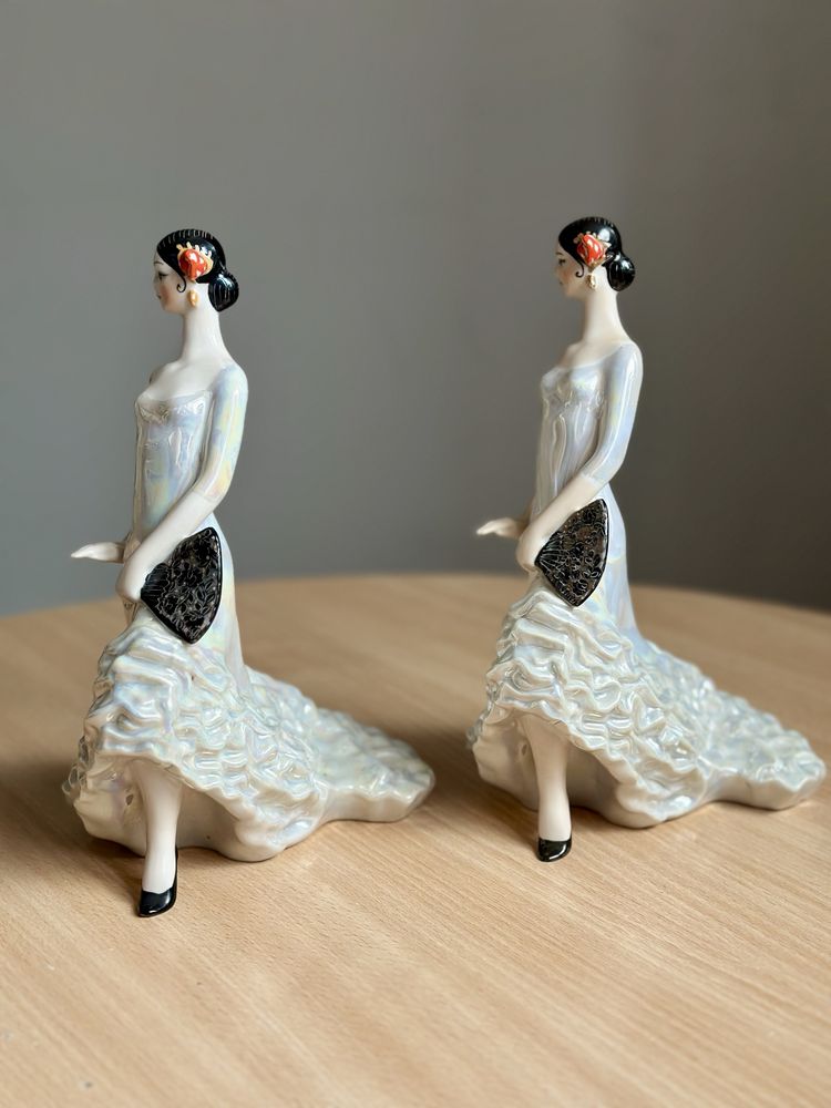 Carmen tancerka flamenco. Figurka porcelanowa Koresteń