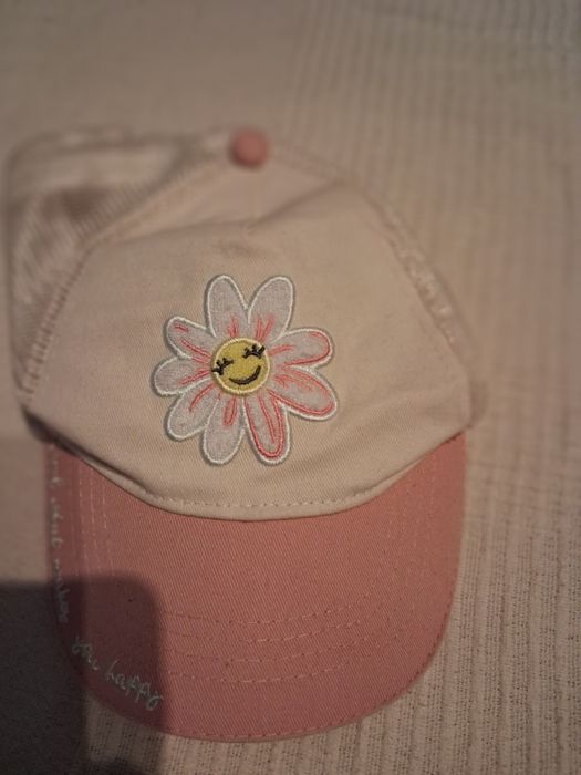 Czapka z daszkiem dla dziewczynki roz.54