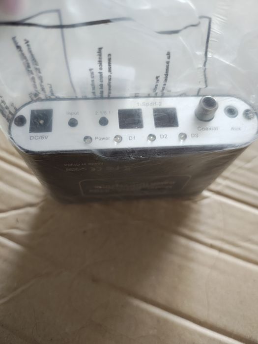 Konwerter audio dac tv konsoli