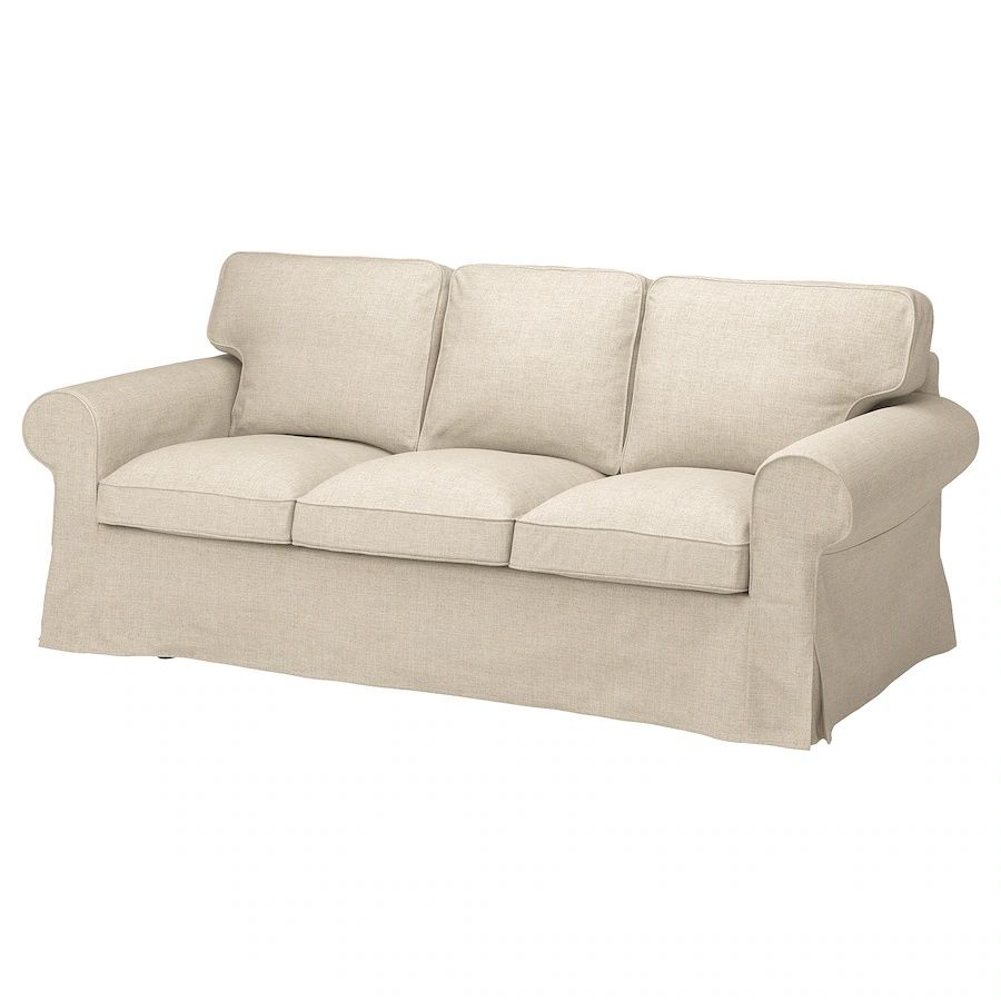 Capas sofá Ikea Ektorp de 3 lugares beje