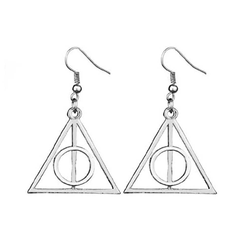 Harry Potter Brincos Talismãs da Morte (PAR) (novo)