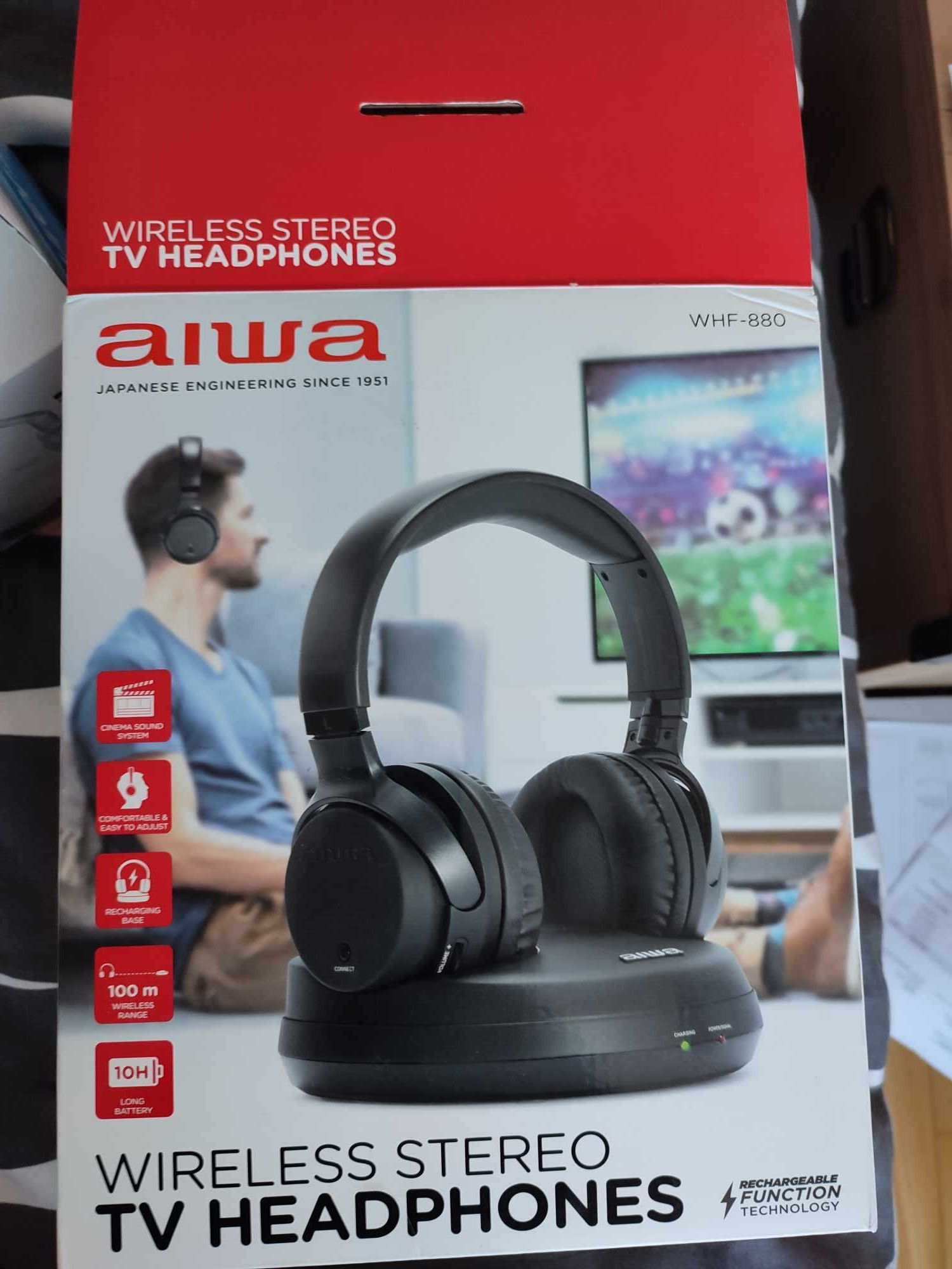 Nowe Słuchawki aiwa WHF-880