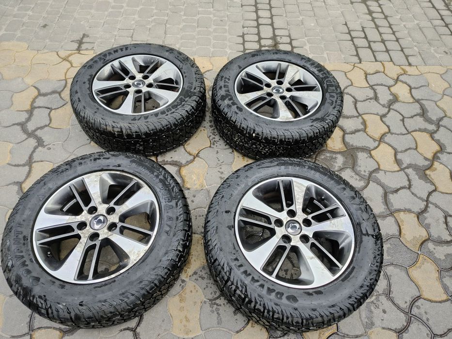 Диски з шинами 5х130 r18 rexton actyon touareg q7 kyron mercedes