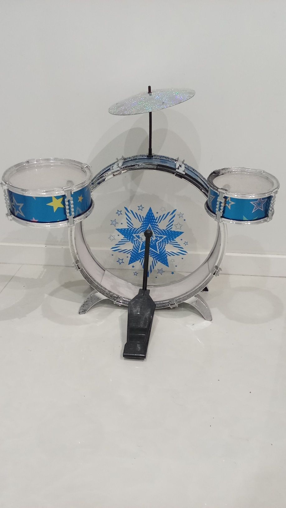 BATERIA Completa de Criança. Com 3 Fotos