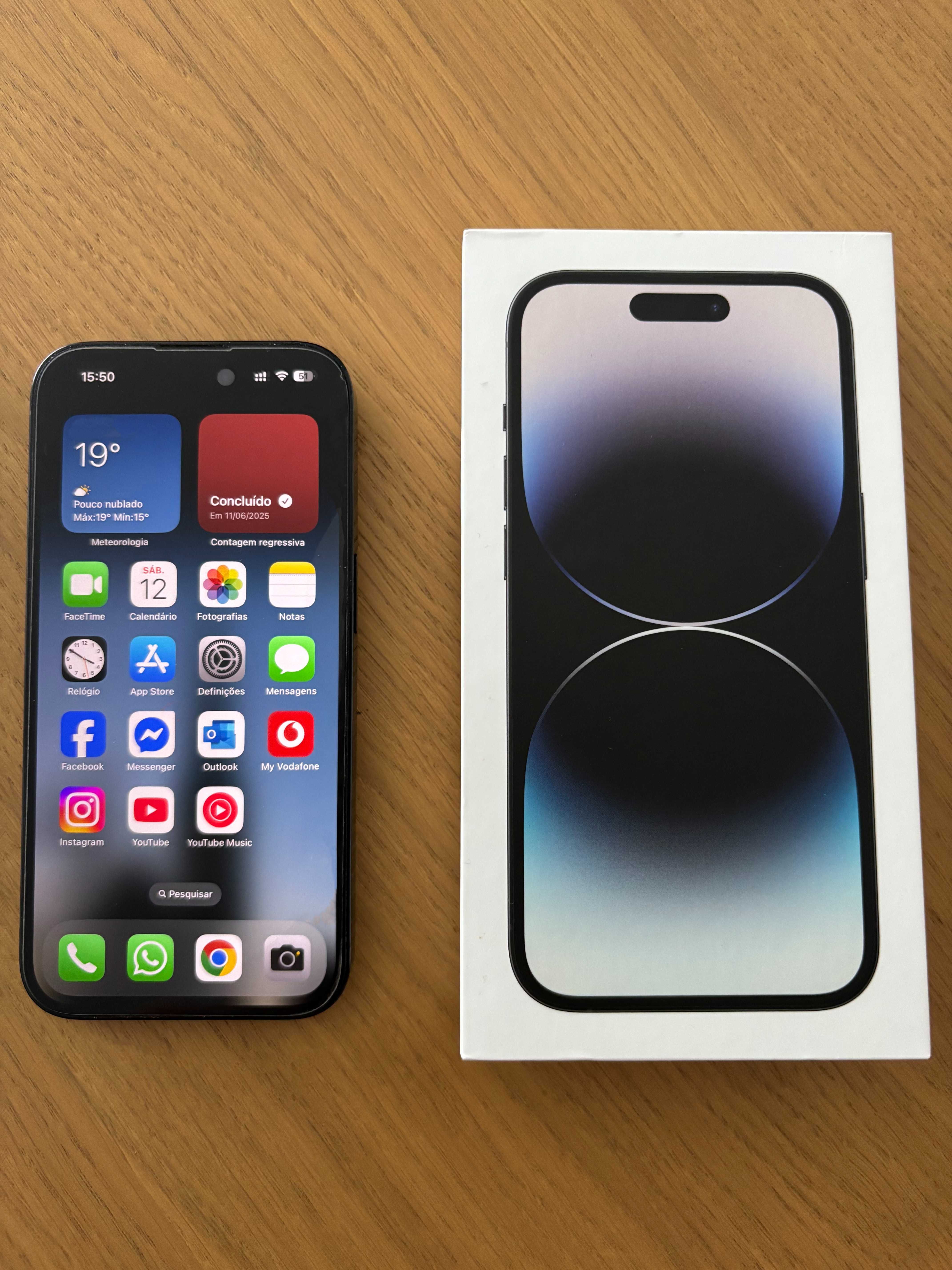 iPhone 14 Pro 128GB - Julho 2023 - c/ Fatura