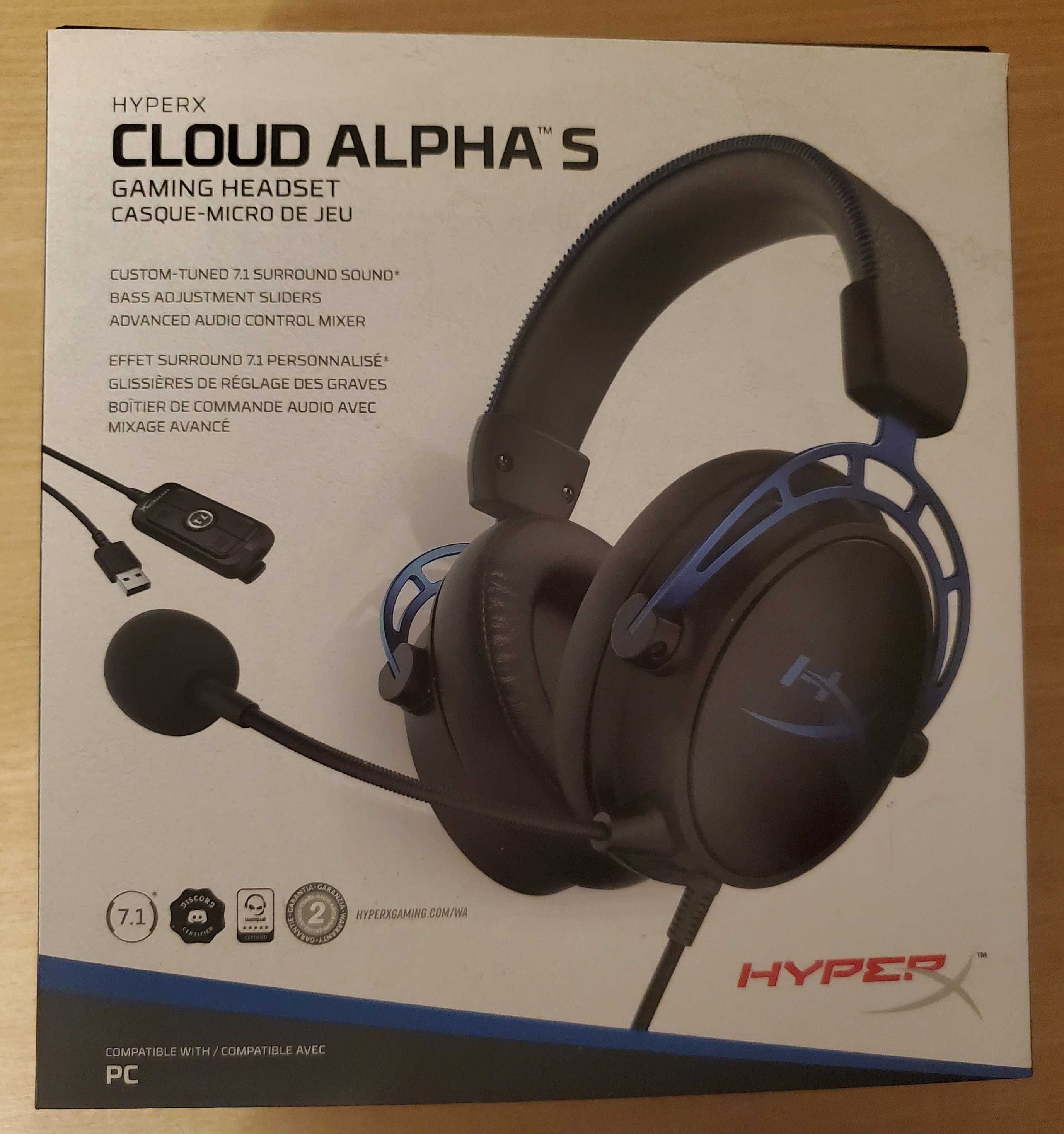 Навушники HyperX Cloud Alpha S