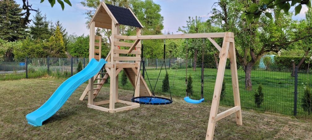 Plac zabaw Altana Wiata Huśtawka Zabudowa Tarasu
