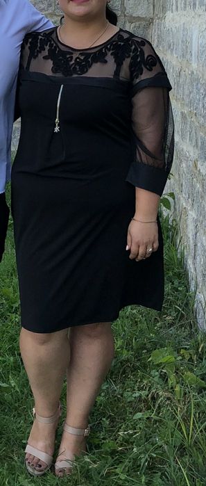 Платье черное нарядное